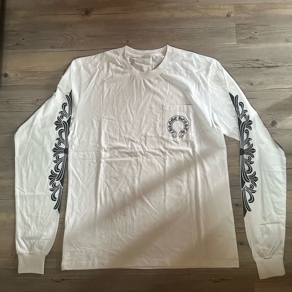 Chrome Hearts Horseshoe Long Sleeve Size Medium